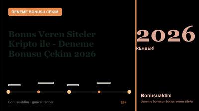 Bonus Veren Siteler Kripto ile – Deneme Bonusu Çekim 2026